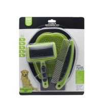 Hot Selling Multi-function Pet Hair Cleaning Grooming Tool Kit Pet Comb Brush Set for Dog