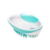 Available Multi Functional Pet Cleaning Bathing Brush TPR Shampoo Pet Massage Grooming Brush