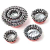 Wholesale Twist Knot Steel Wire Disc Cup Brush