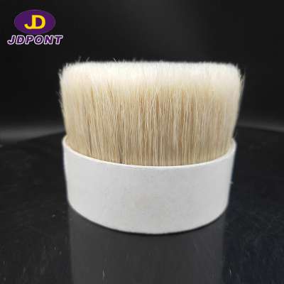 Chungking White Bleached white boiled bristle for brush  , paint brush , Food brush