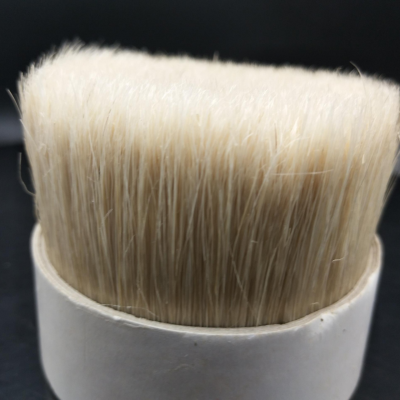 chungking white boiled pig bristles for artist brush making